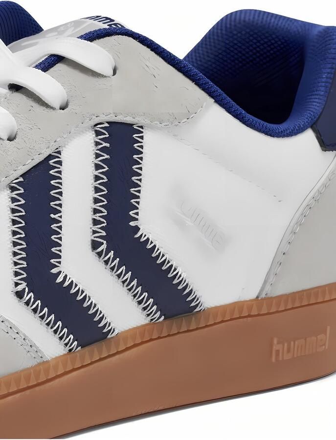 Hummel Perfekt NS handbal sneakerschoenen vegan 232725 9109 White Blue
