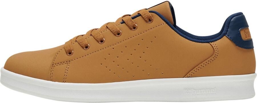 Hummel Synthetische lage sportschoenen Busan Nubuck Bruin