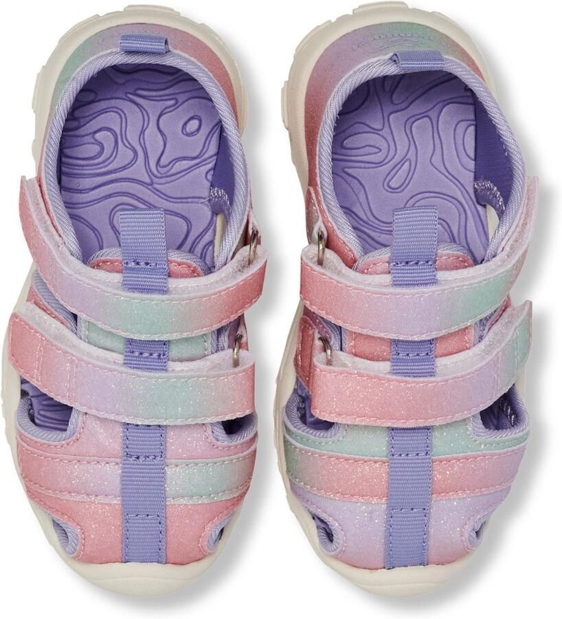 Hummel kindersandalen met klittenbandsluiting voor baby's 217944 Multi Color Pink - Foto 2