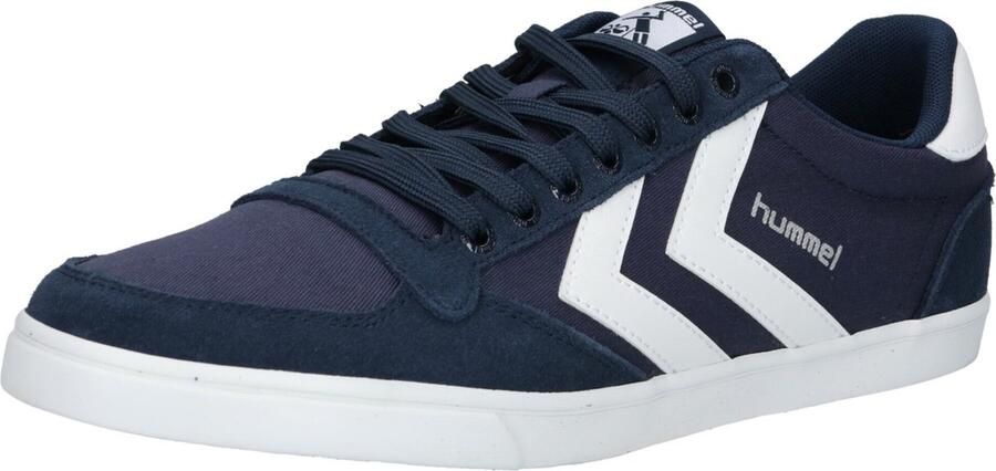 Hummel platte sneaker Slimmer Stadil Low Dress Blue White Kh