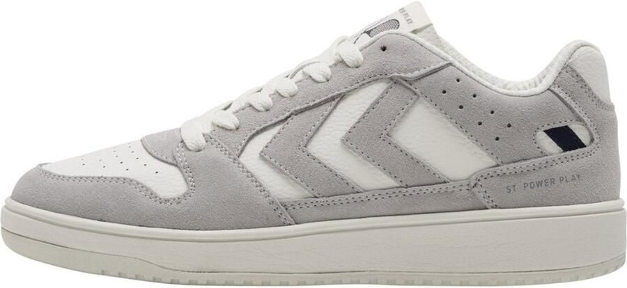 Hummel Sneaker flach St. Power Play Suede Mix Lunar Rock Marshmallow