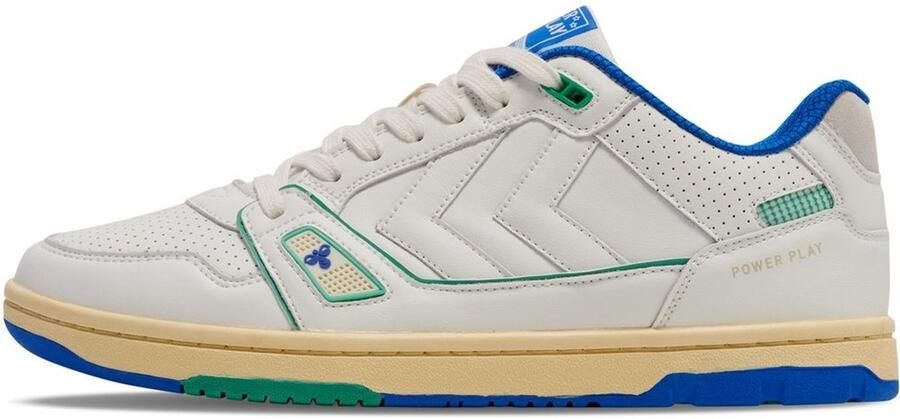 Hummel Sneaker Power Play LX-E Ap1 226277 White Blue Green