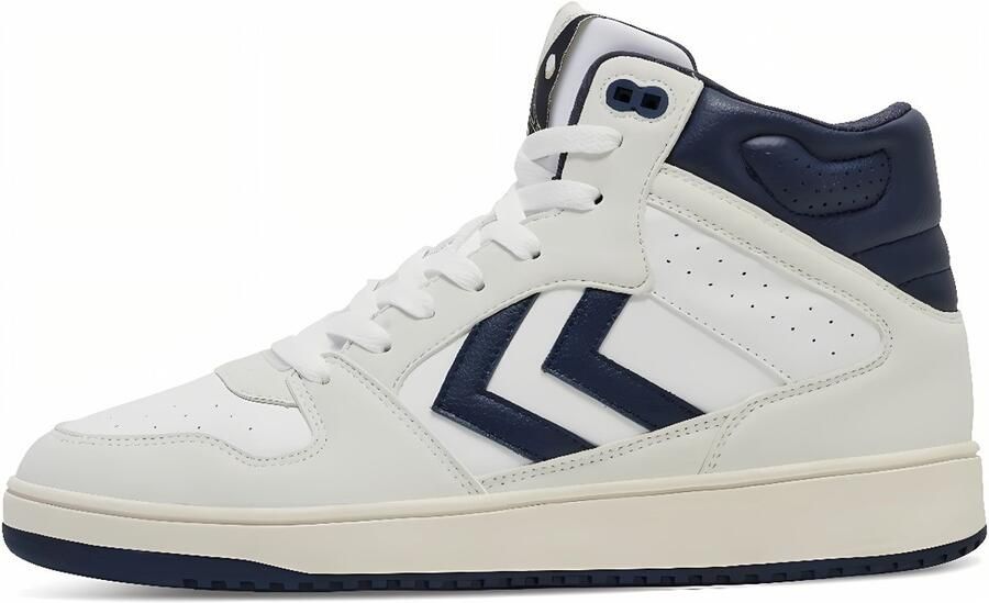 Hummel Sneaker St. Power Play Mid Rtm Wit Marineblauw - Foto 2