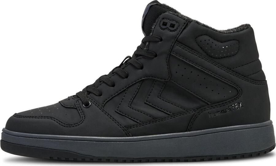 Hummel St. Power Play Mid Tex Sneakers Zwart Man