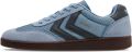 Hummel Sneakers laag blauw marine pastelblauw bruin - Blauw