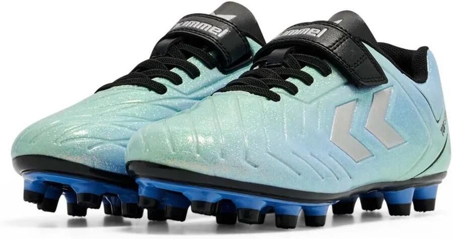 Hummel Top Star V Fg Junioren Voetbalschoenen Blauw Kinderen