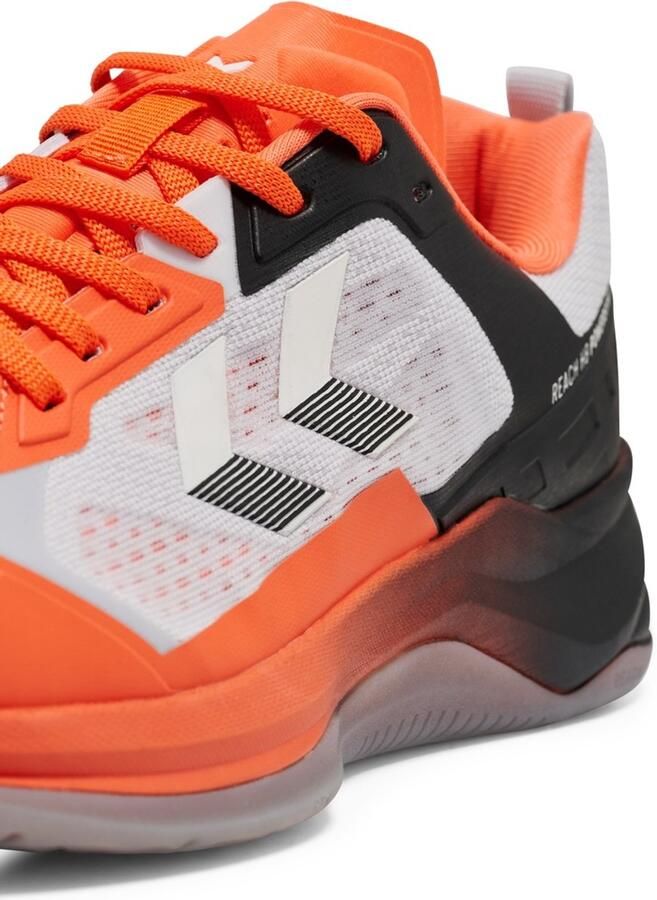 Hummel zaalschoenen Handbal Hb Powerstrike Pro 230729 Zwart Oranje