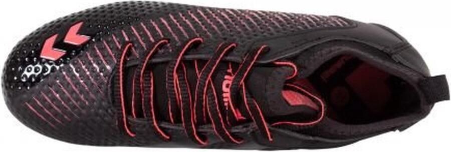 Hummel Zoom FG Jr. voetbalschoenen zwart rood Imitatieleer 27 - Foto 12