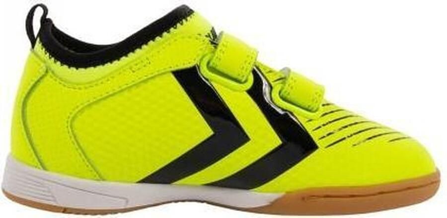 Hummel Zoom JR IN sportschoenen neon geel zwart - Foto 8