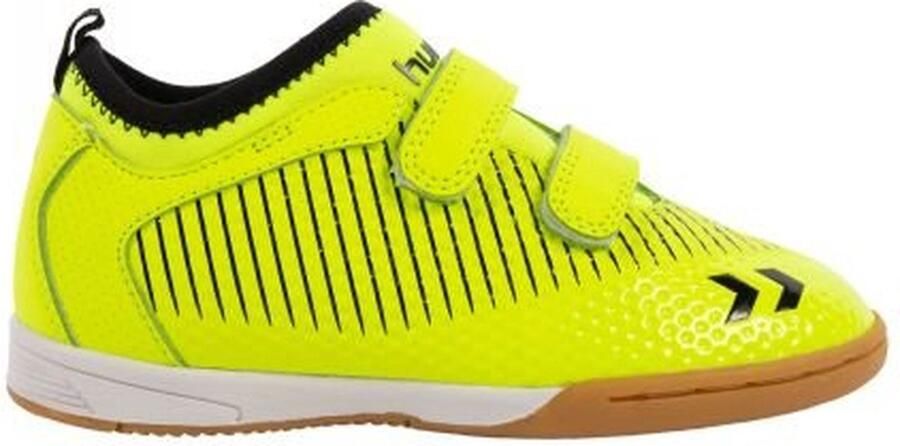 Hummel Zoom JR IN sportschoenen neon geel zwart - Foto 6