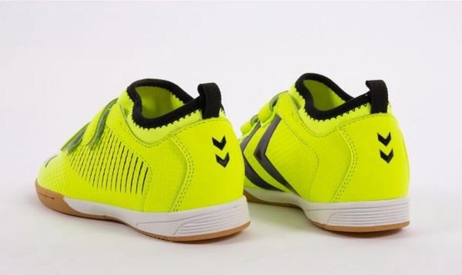 Hummel Zoom JR IN sportschoenen neon geel zwart - Foto 5