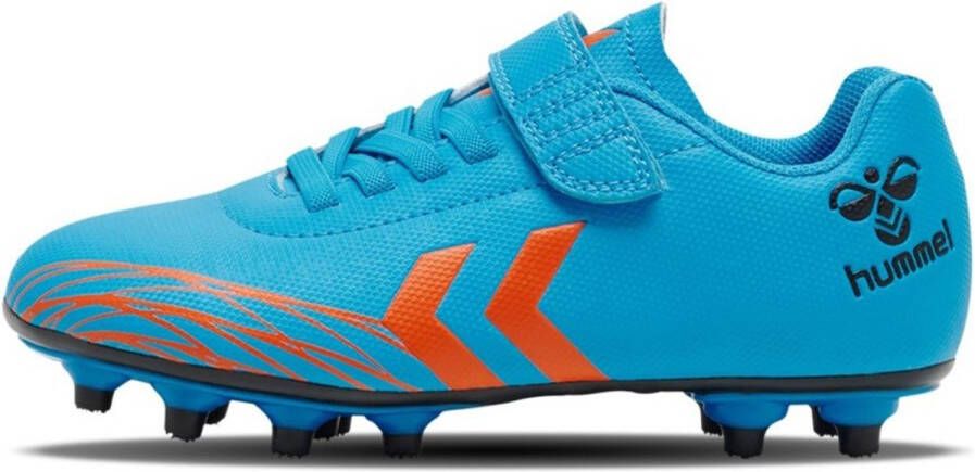 Hummel Kinder Fußallschuhe Top Star F.G. Jr Blue Orange