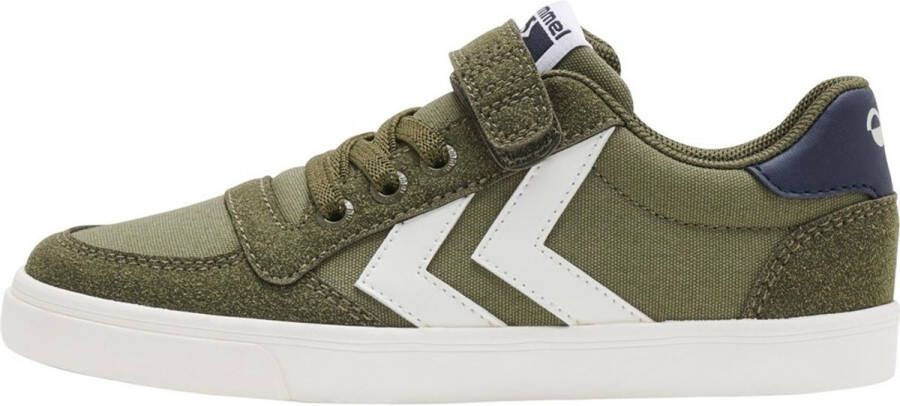 Hummel Kinder Sneaker Slimmer Stadil Low Jr Capulet Olive