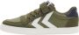 Hummel Kinder Sneaker Slimmer Stadil Low Jr Capulet Olive - Thumbnail 1