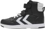 Hummel Kinder Sneaker Stadil Light Quick High Jr Black White - Thumbnail 3