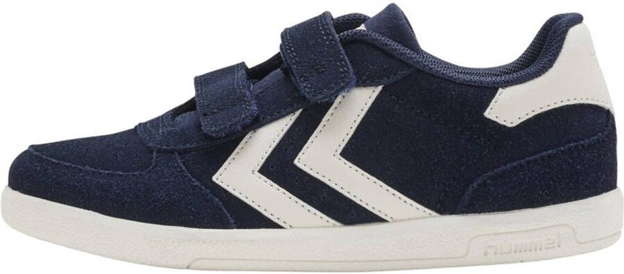 Hummel Kinder Sneaker Victory Suede Black Iris