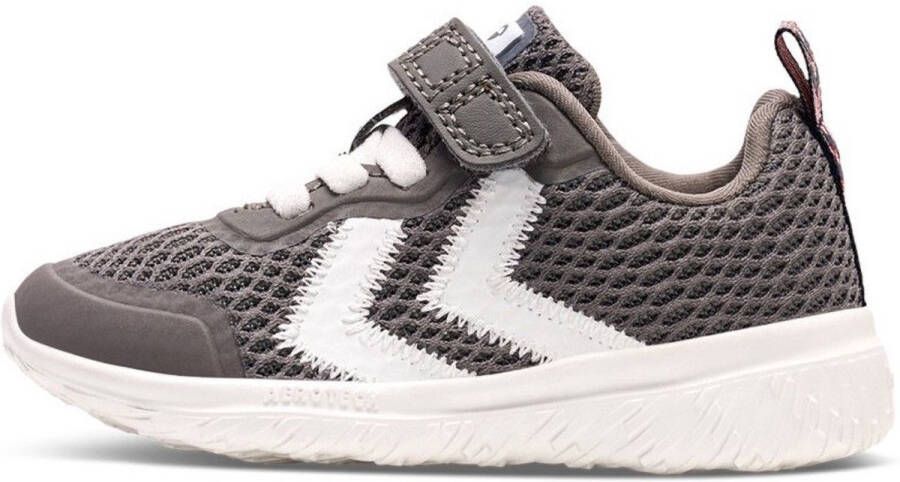 Hummel Kinder Sneakers flach Actus Recycled Infant Charcoal Grey