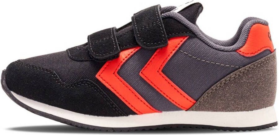 Hummel Kinder Sneakers flach Reflex Double Multi Jr Black