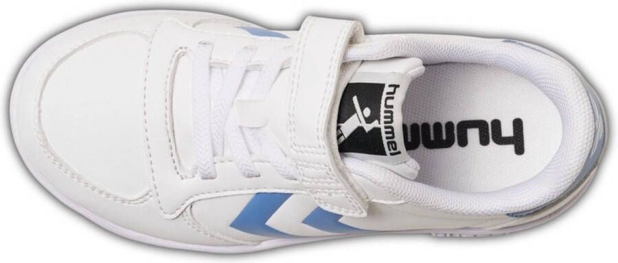 Hummel Kinder Sneakers flach Stadil Light Quick Jr White Navy