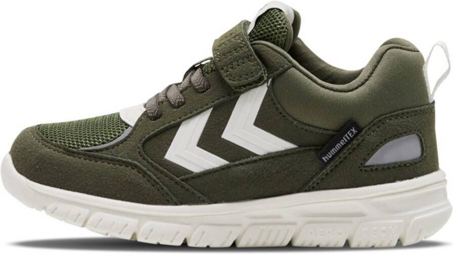 Hummel Kinder Sneakers flach X-Light 2.0 Tex Jr Dark Olive