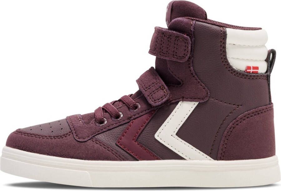 Hummel Kinder Sneakers high Slimmer Stadil Leather High Jr Catawba Grape