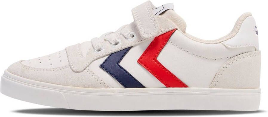 Hummel Kinder Sneakers high Slimmer Stadil Leather Low Jr White