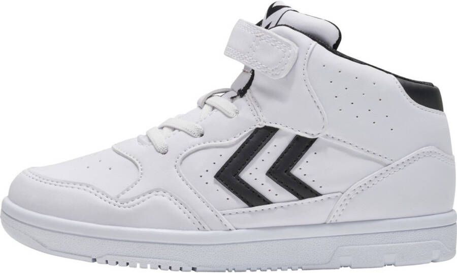 Hummel Kinder Sneakers hoch Camden High Jr White Black
