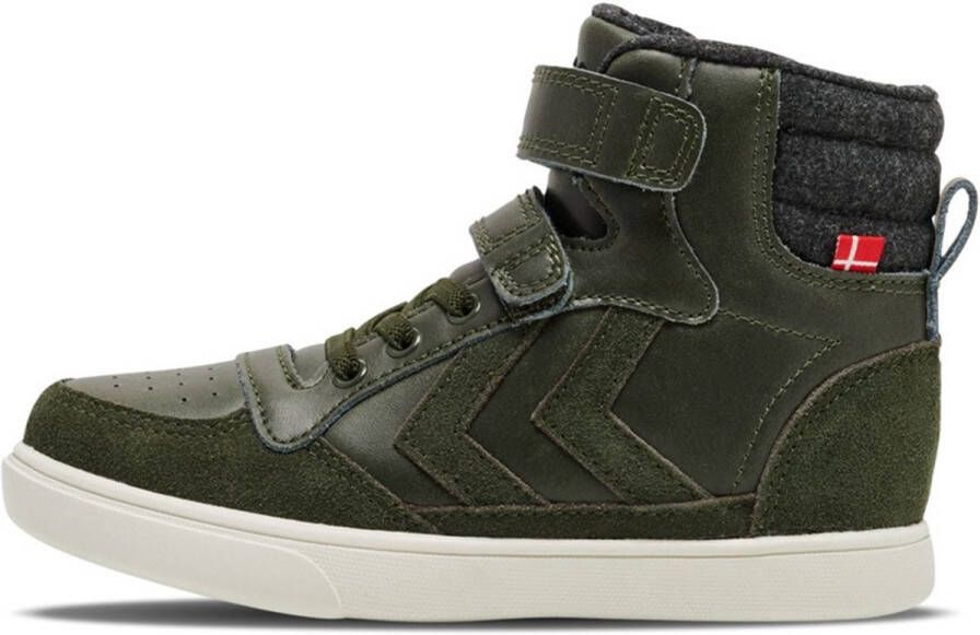 Hummel Kinder Sneakers hoch Stadil Winter High Jr Forest Night