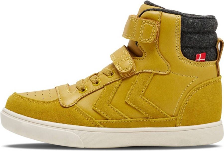 Hummel Kinder Sneakers hoch Stadil Winter High Jr Honey Mustard
