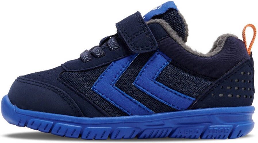 Hummel Kinder Sneakers low Crosslite Winter Infant Blue Orange