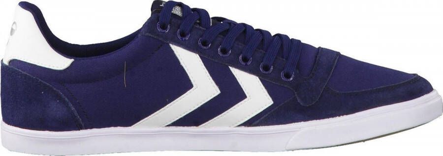 Hummel Sneaker flach Slimmer Stadil Low Dress Blue White Kh