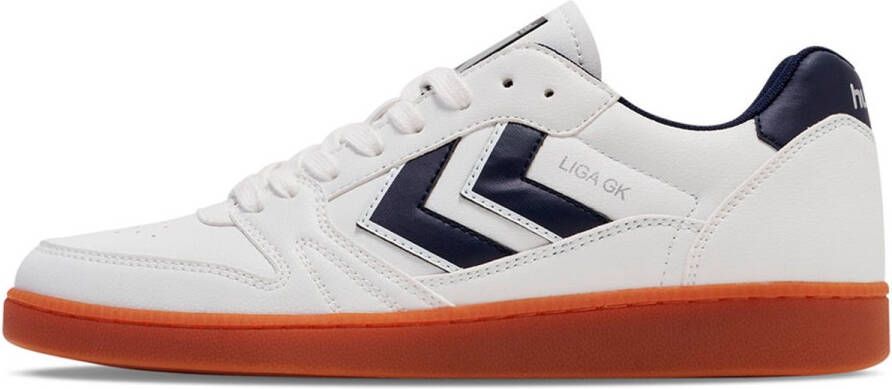 Hummel Hallenschuhe Handball Liga Gk 225343 White Black Iris