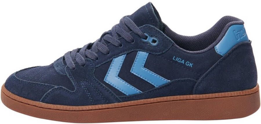 Hummel Liga Goalkeeper sneakers navy (marineblauw)
