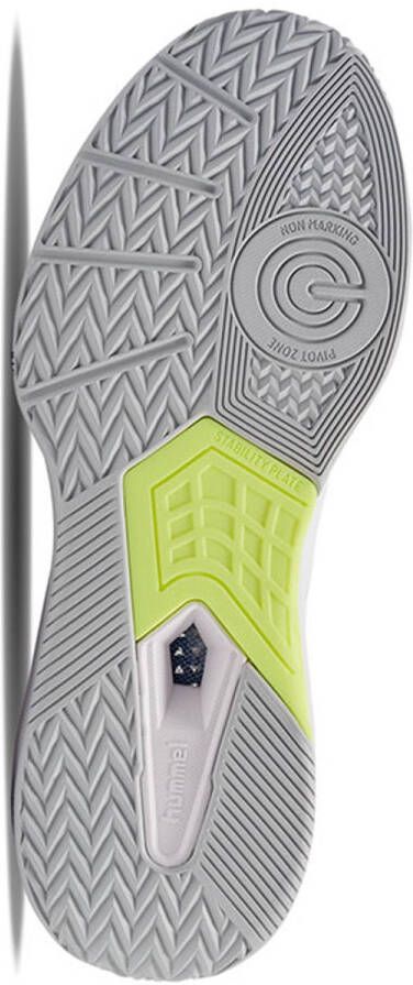 Hummel Powerstrike Pro Indoor Sportschoenen Wit