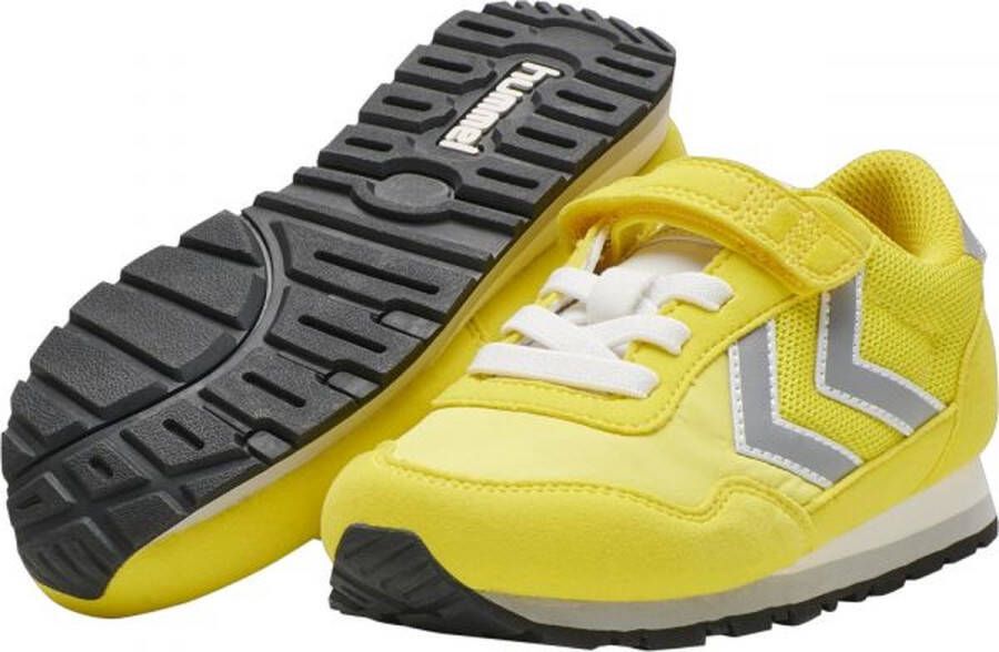 Hummel Reflex sneakers geel zilver