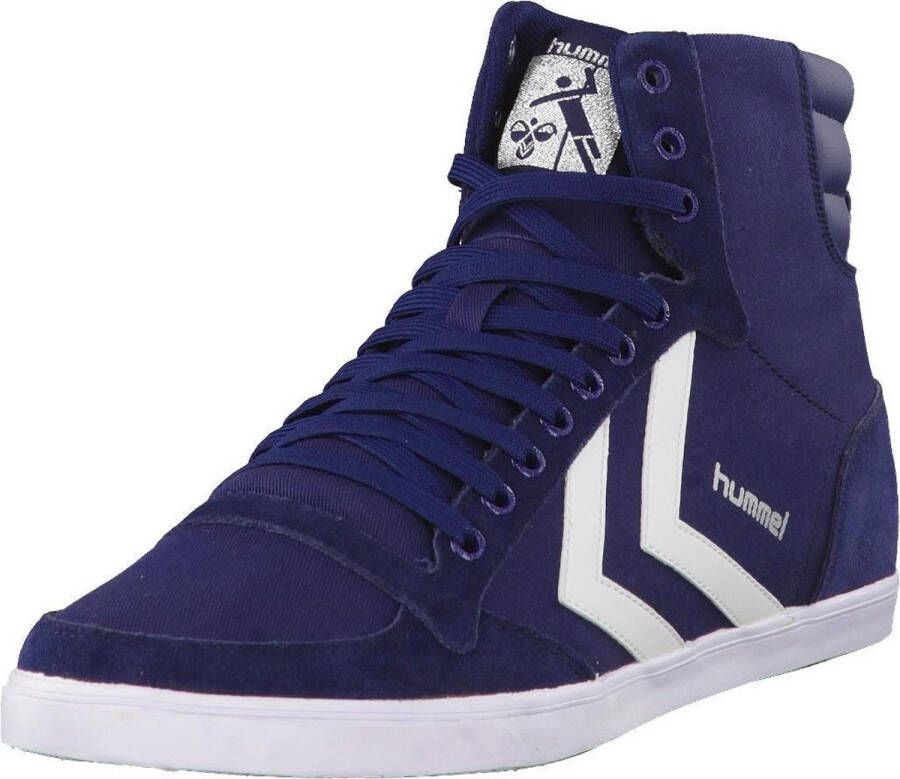 Hummel Sneaker hoch Slimmer Stadil High Dress Blue White Kh