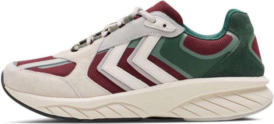 Hummel Sneaker flach Reach Lx 6000 Urban White Windsor Wine