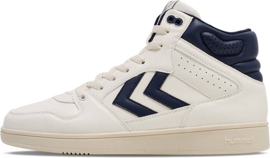 Hummel Sneakers low St Power Play Mid Pl Marshmallow Black Iris