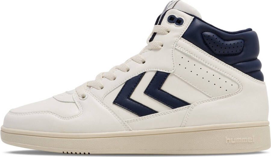 Hummel Sneakers low St Power Play Mid Pl Marshmallow Black Iris