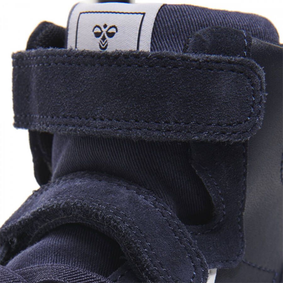 Hummel Slimmer Stadil Leren Hoge Schoenen Blauw