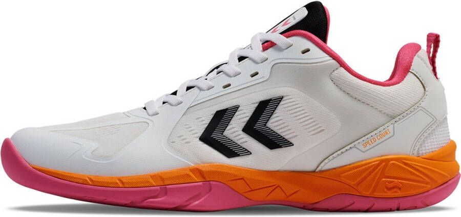 Hummel Speed Court Indoor Sportschoenen Wit Man