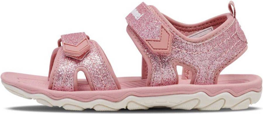 hummel Sport Glitter Sandalen Roze Jongen