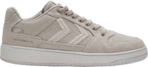 Hummel St. Power Play Canvas Sneakers Heren Silver Cloud