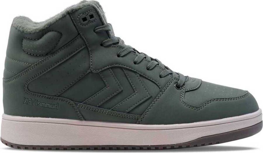 Hummel St. Power Play Mid Tex Sneakers Groen Man