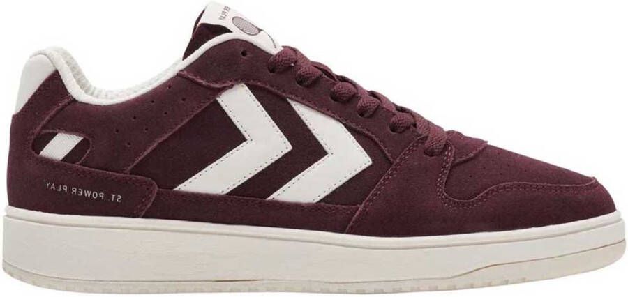 hummel St. Power Play Suede Sneakers Paars Man