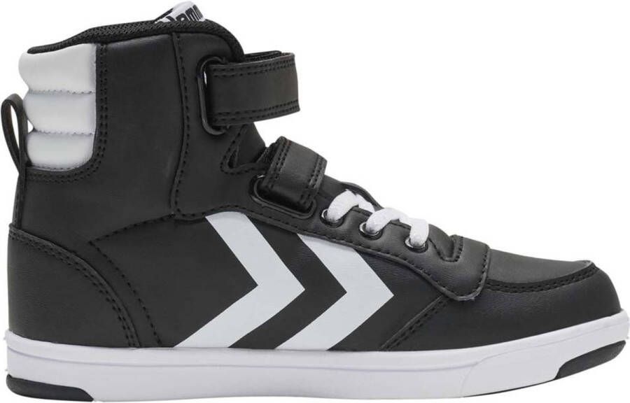Hummel Kinder Sneaker Stadil Light Quick High Jr Black White