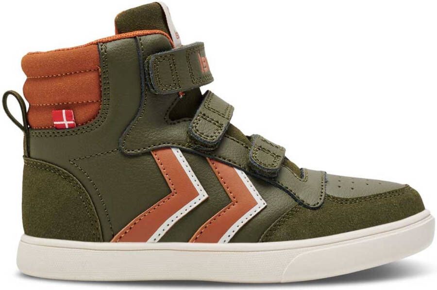 Hummel Stadil Pro Sneakers Groen Jongen