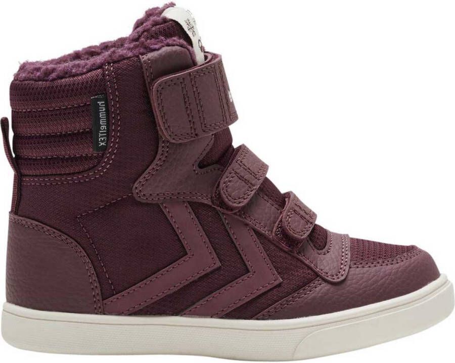 Hummel Kid's Stadil Super Poly Boot Recycled Tex Jr Winterschoenen rood