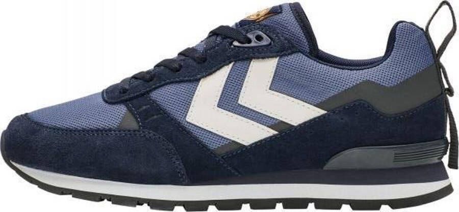 Hummel sneakers laag thor Navy Weiß Rauchblau