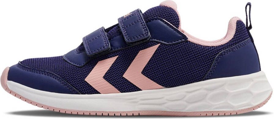 Hummel Turbo Run 1.0 Junior Indoor Sportschoenen Blauw